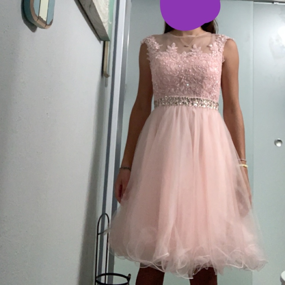 Foryoudress Beautiful Pink dress